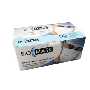 Mascarilla desechable 3 pliegues CERTIFICADAS